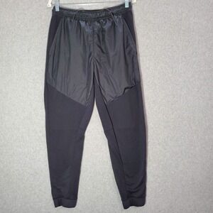 Nike Dry Men Activewear Pants Medium Black Jogger Fleece Utility Core 28" Inseam